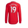 Herren Fußballbekleidung Manchester United Raphael Varane #19 Heimtrikot 2022-23 Langarm